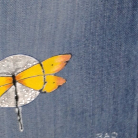 Womens Hand Painted  size 5/6 EXSPRESSJEANS - Picture 15 of 15